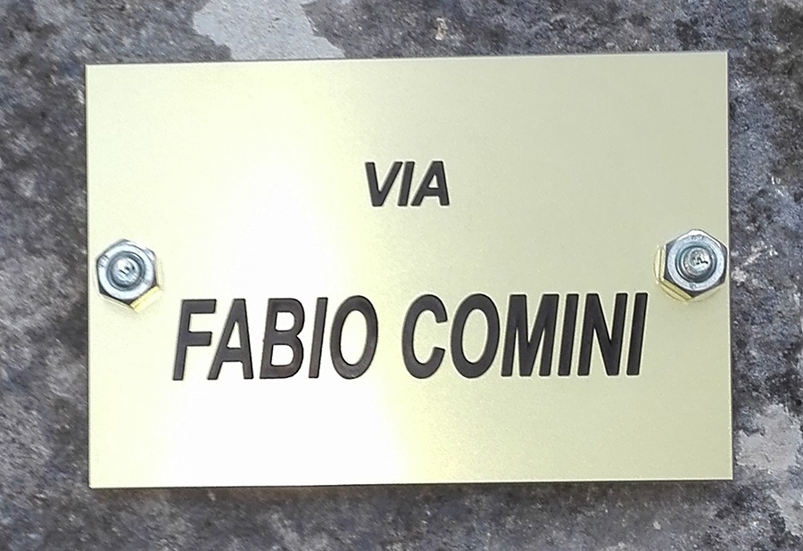 Via Fabio Comini Padaro Arco