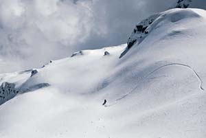 Freeride sul Monte Rosa