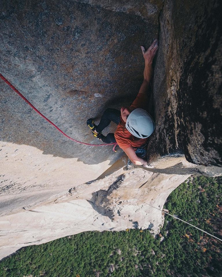 Magic Mushroom El Capitan Yosemite, Jacopo Larcher, Barbara Zangerl