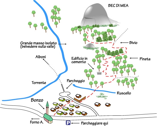 Bec de Mea, Val Grande, Valli di Lanzo
