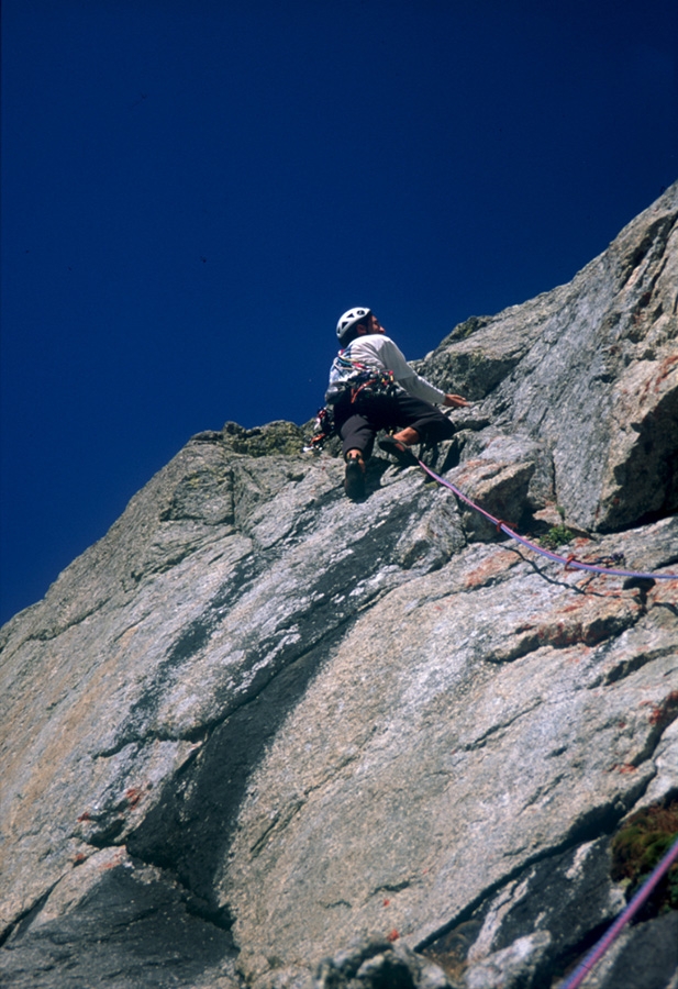 Monte Bianco Aiguille Noire de Peuterey, Maurizio Oviglia, Erik Svab