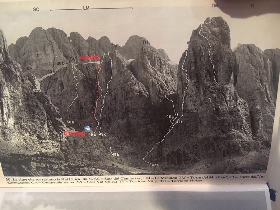 Torre Vitty Sella Dolomiti, Simon Gietl, Andrea Oberbacher
