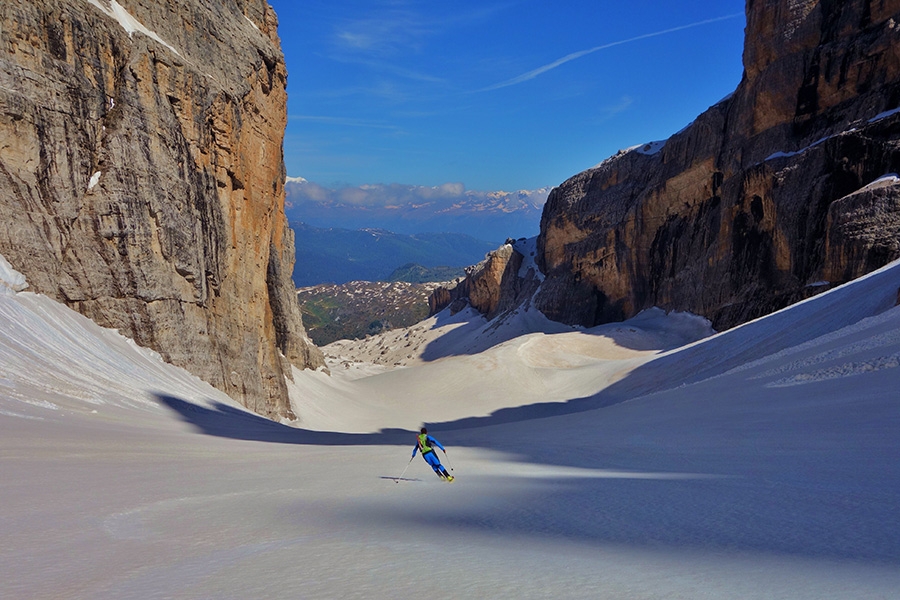 Sci alpinismo nelle Dolomiti di Brenta