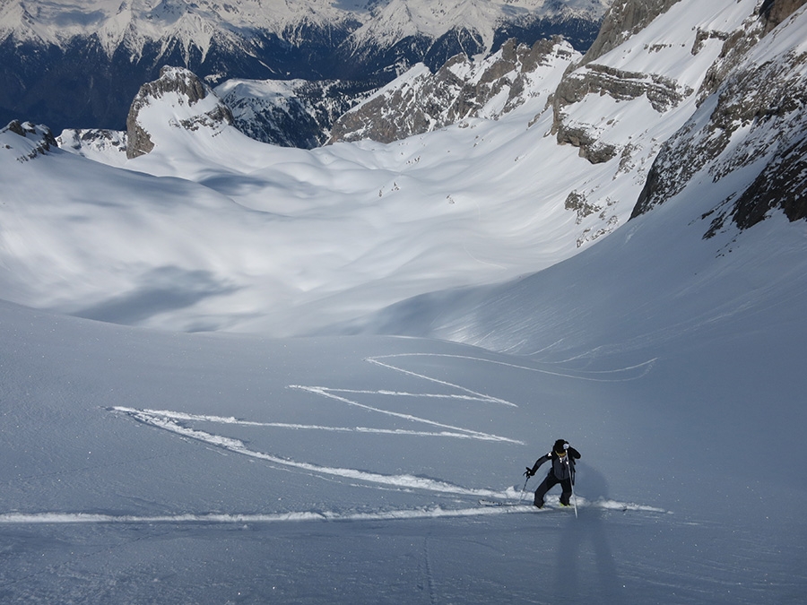 Brenta Dolomites ski mountaineering