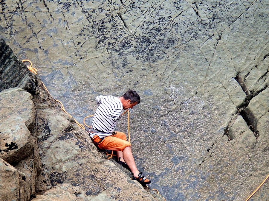 Andrew Walker, arrampicata trad, Pembroke