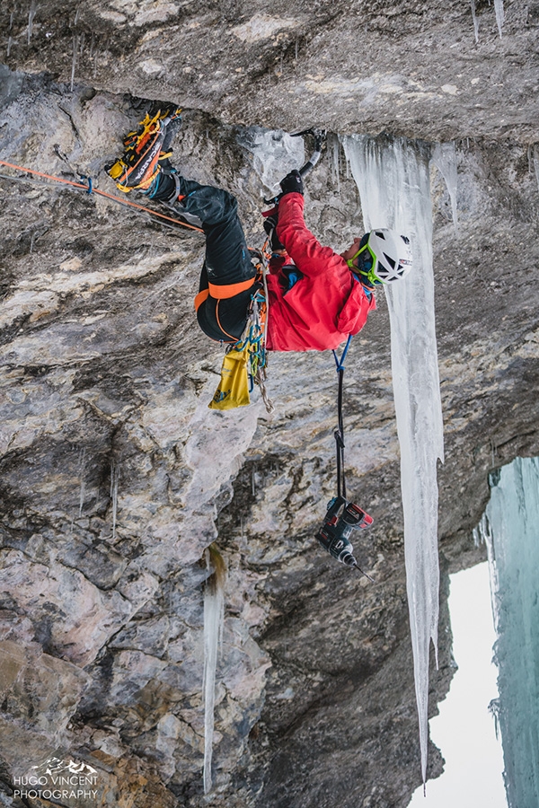 Kandersteg Switzerland ice climbing, Simon Chatalan, Jeff Mercier, Ron Koller