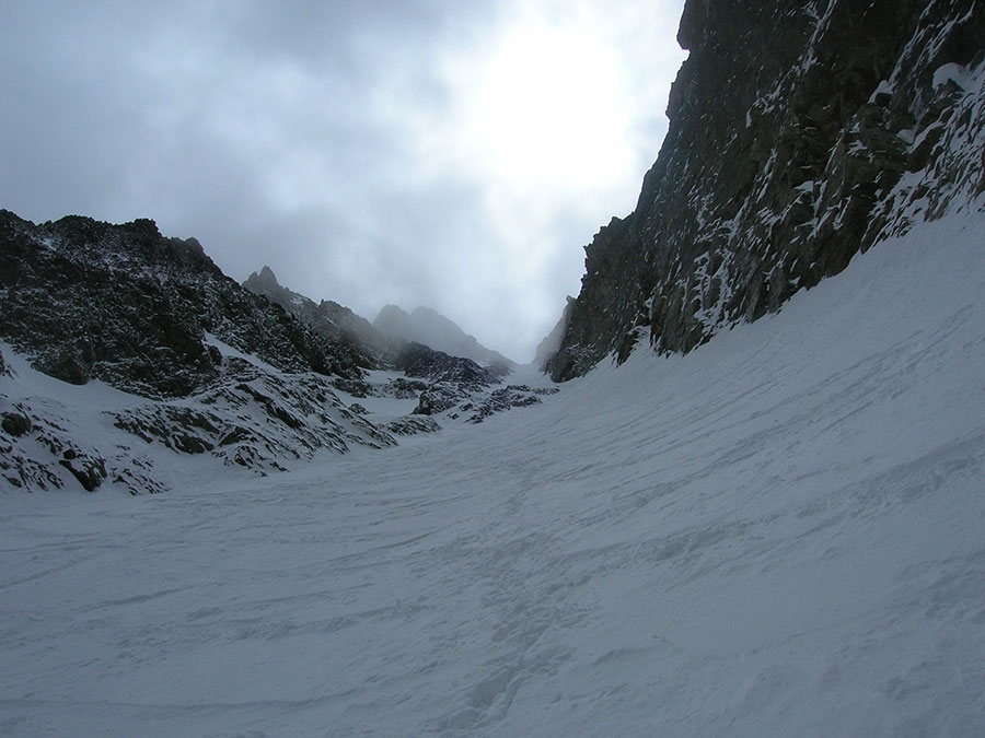 Canalone di Lourousa (Colletto Coolidge, Alpi Marittime)