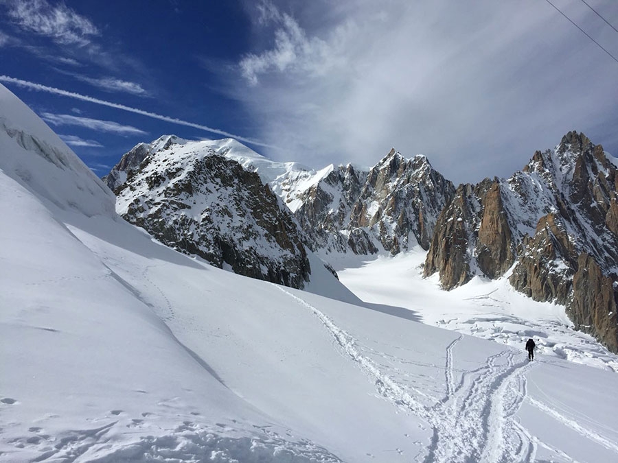 Fuoripista Vallée Blanche, Monte Bianco
