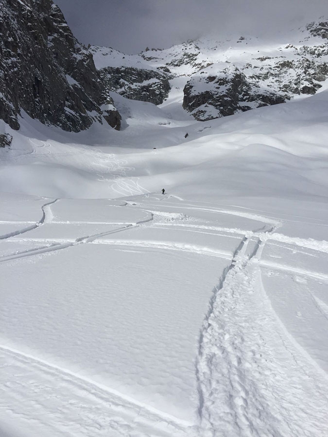 Fuoripista Vallée Blanche, Monte Bianco