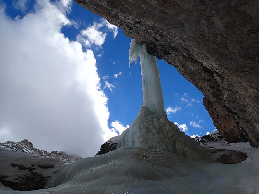 Candela di Pinocchio, Val Travenanzes, Dolomiti, Santiago Padrós