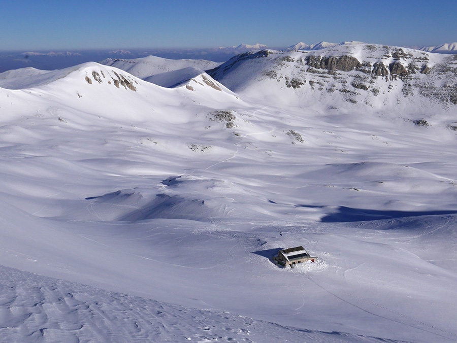 Ski traverse Velino massif, Alberto Sciamplicotti