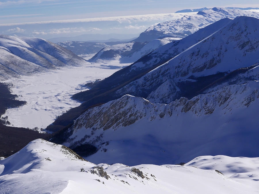 Ski traverse Velino massif, Alberto Sciamplicotti