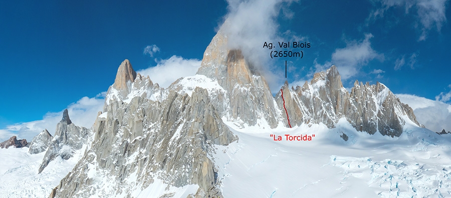 La Torcida, Aguja Val Biois, Patagonia, Tom Ehrig, Felix Getzlaff, Lutz Zybell