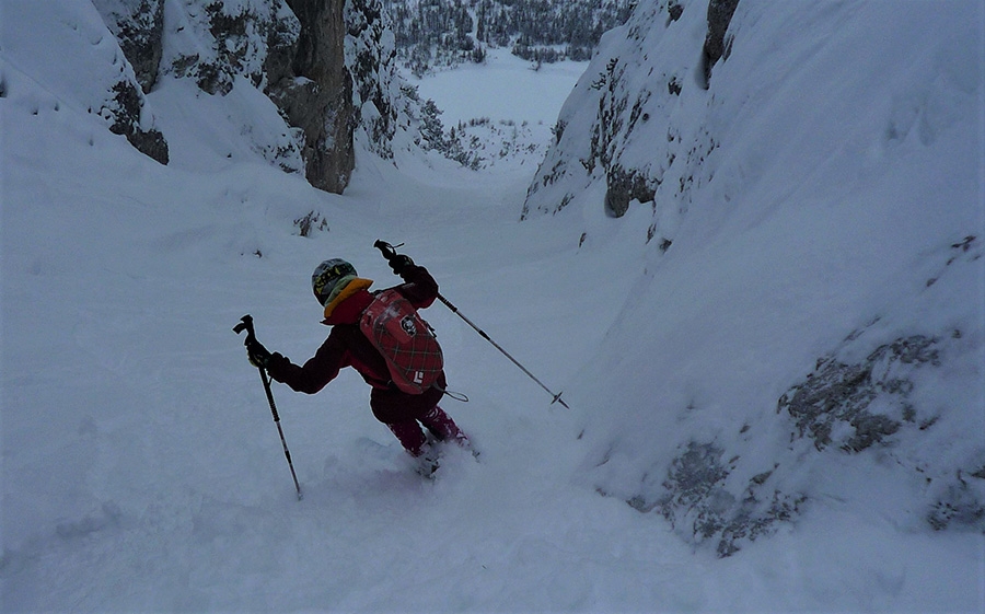 Dolomiti scialpinismo, Cristina Bacci, Angelo Zangrando