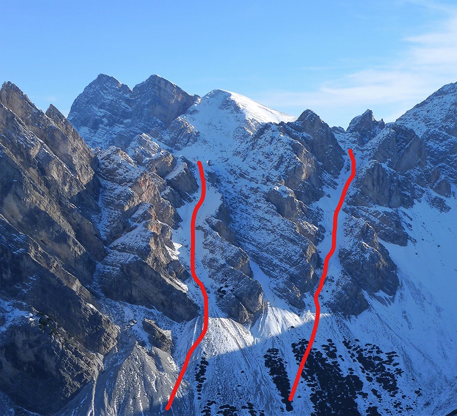 Dolomiti scialpinismo, Cristina Bacci, Angelo Zangrando