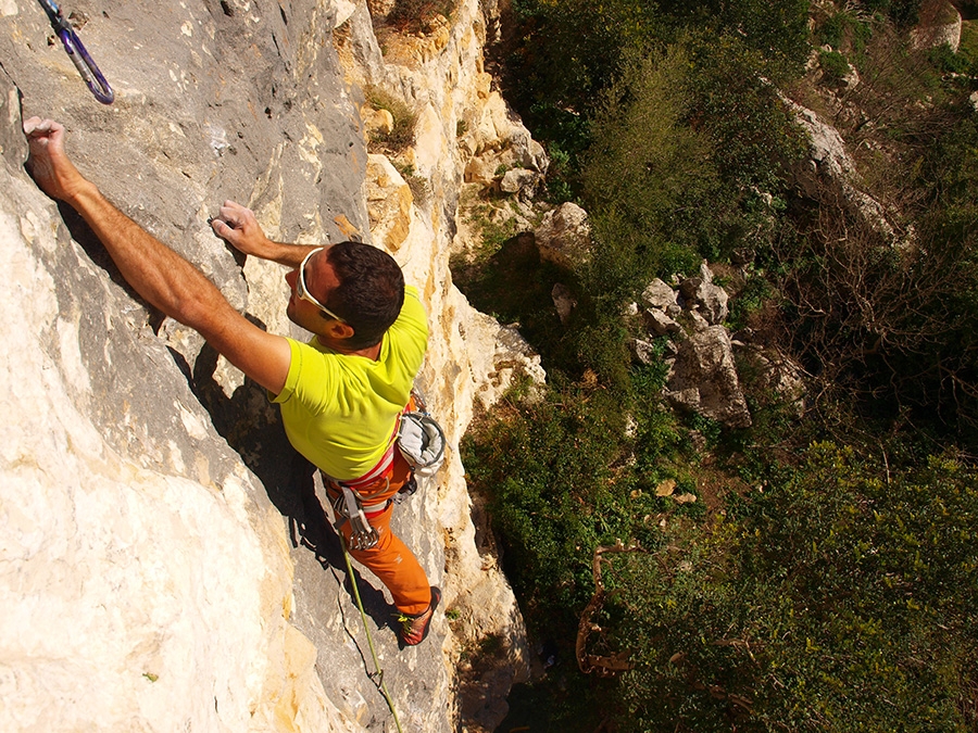 Cava d'Ispica, Ragusa, arrampicata, Massimo Flaccavento, Giorgio Iurato