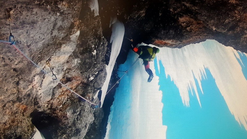 Principessa sospesa, Val Travenanzes, Dolomiti, Beppe Ballico, Andrea Gamberini, Stefano Figliolia