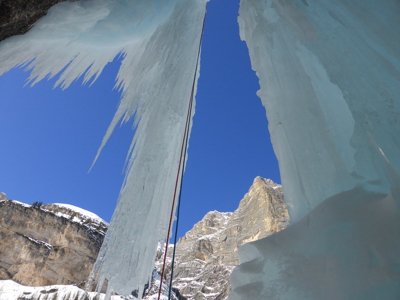 Principessa sospesa, Val Travenanzes, Dolomiti, Beppe Ballico, Andrea Gamberini, Stefano Figliolia