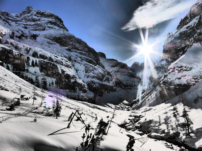 Principessa sospesa, Val Travenanzes, Dolomiti, Beppe Ballico, Andrea Gamberini, Stefano Figliolia