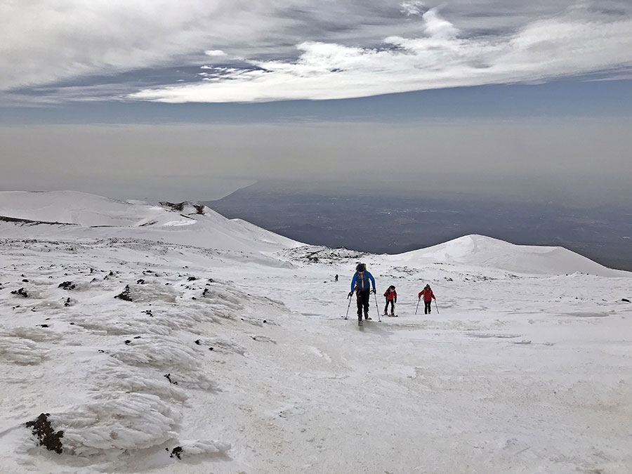 Etna - 2018: con il Diabete, gli sci e le ciaspe alle Porte degli Inferi