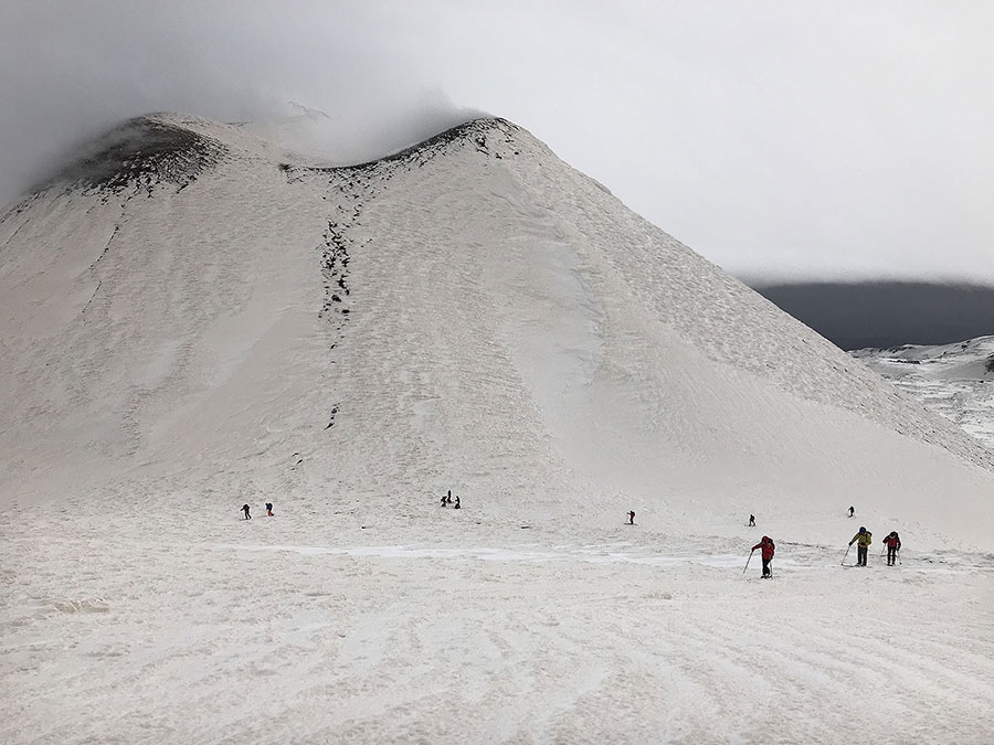 Etna - 2018: con il Diabete, gli sci e le ciaspe alle Porte degli Inferi