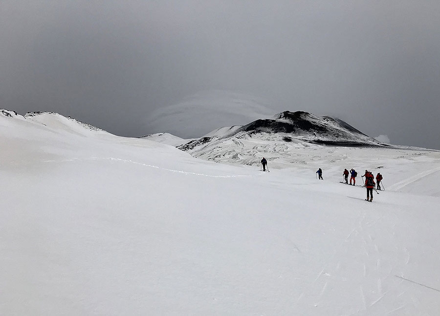 Etna - 2018: con il Diabete, gli sci e le ciaspe alle Porte degli Inferi