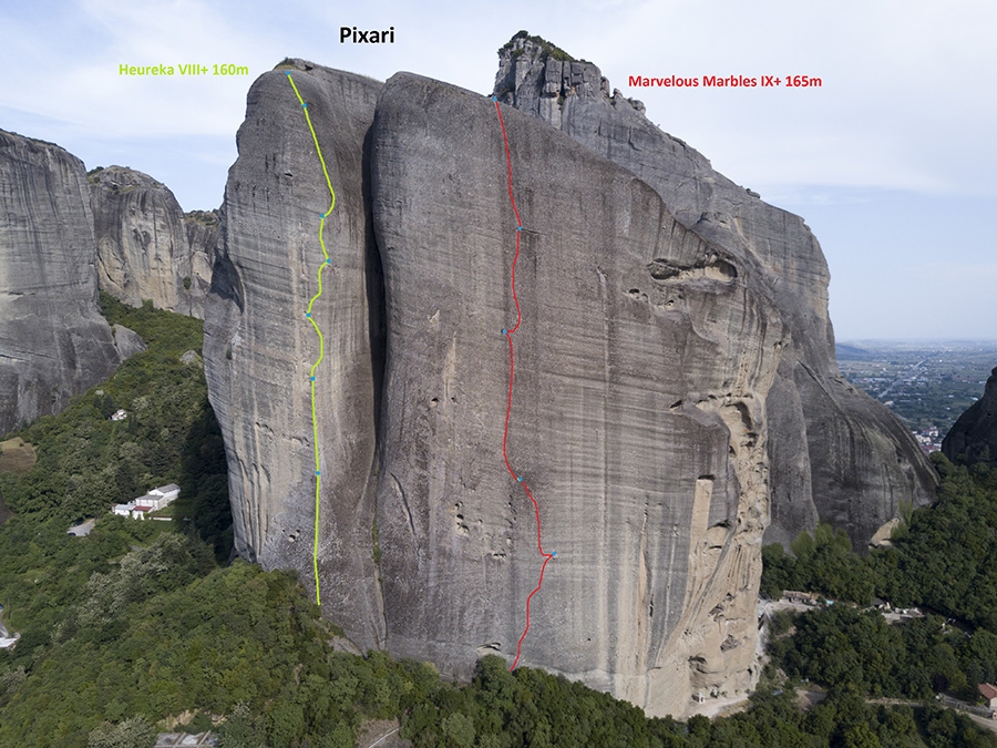 Meteora Greece Rock Climbing At Meteora In Greece Pixari And The 