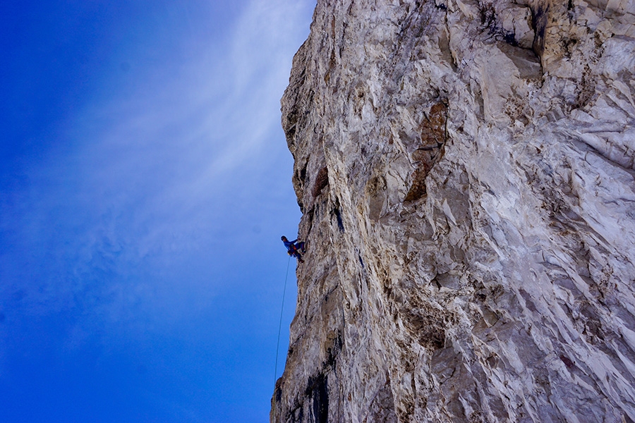 Tre Cime di Lavaredo, Dolomiti, Simon Gietl, Thomas Huber, Rainer Treppte