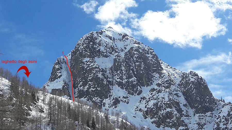 Cima d'Asta, Alta Val Tolvà, sciare