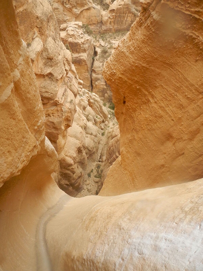 Rock climbing in Jordan