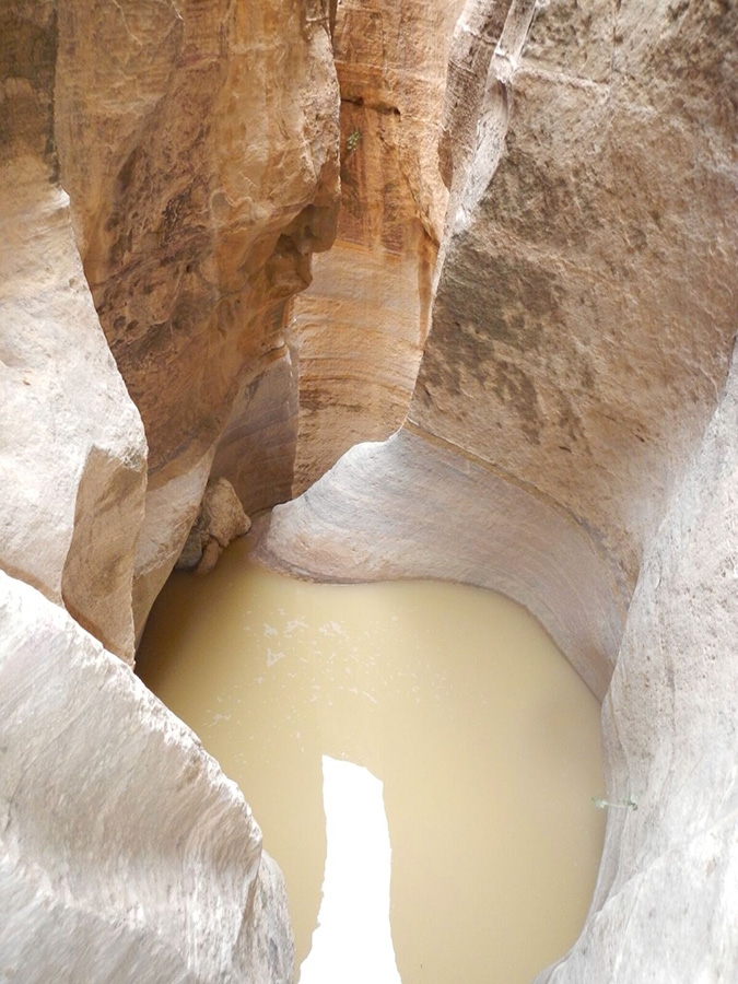 Rock climbing in Jordan