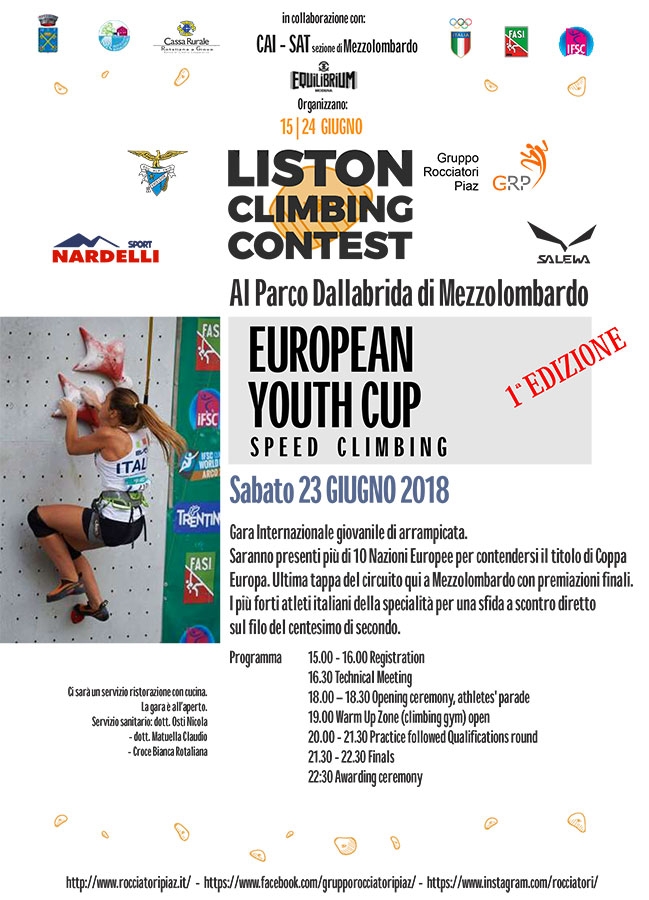 Liston Climbing Contest 2018 - Mezzolombardo