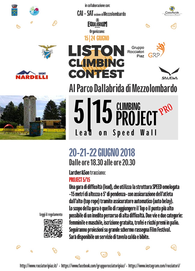 Liston Climbing Contest 2018 - Mezzolombardo