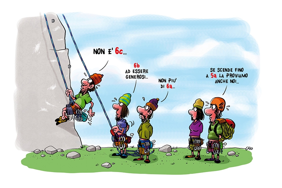 Gradi dell'arrampicata