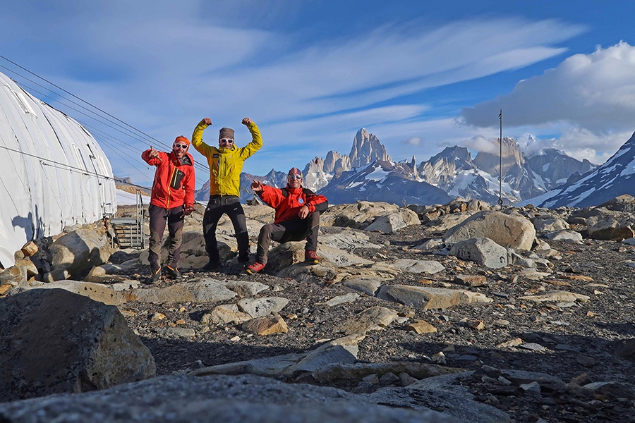 Cerro Torre Patagonia, Manuele Panzeri, Giovanni Giarletta, Tommaso Sebastiano Lamantia