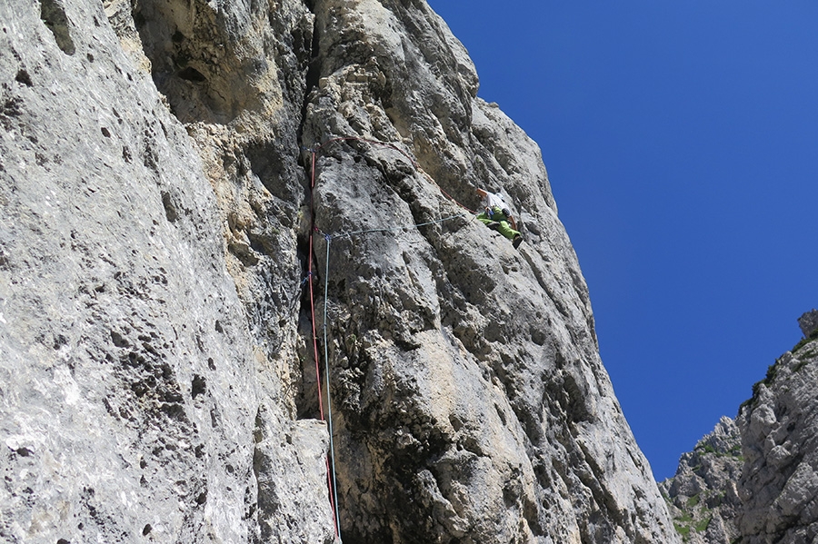 Pale di San Lucano, Dolomiti, Luca Vallata, Samuel Zeni, Mauro Zanon 