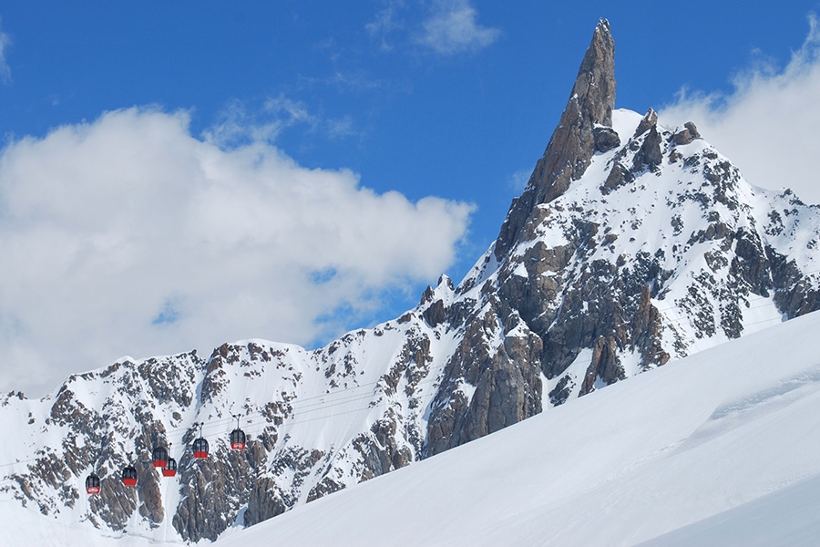 Dente del Gigante, Monte Bianco