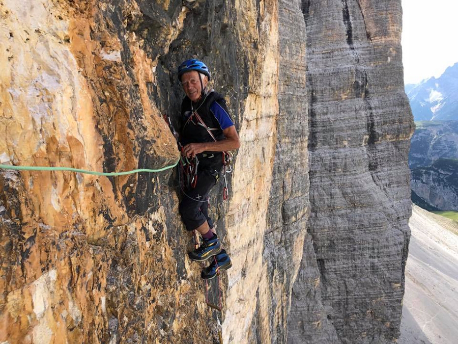 Cima Grande di Lavaredo, Reiner Kauschke, Christoph Hainz, Via dei Sassoni