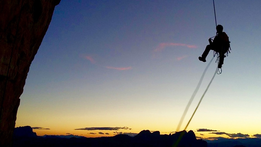 Stigmata, Heiligkreuzkofel, Dolomites, Simon Gietl, Andrea Oberbacher