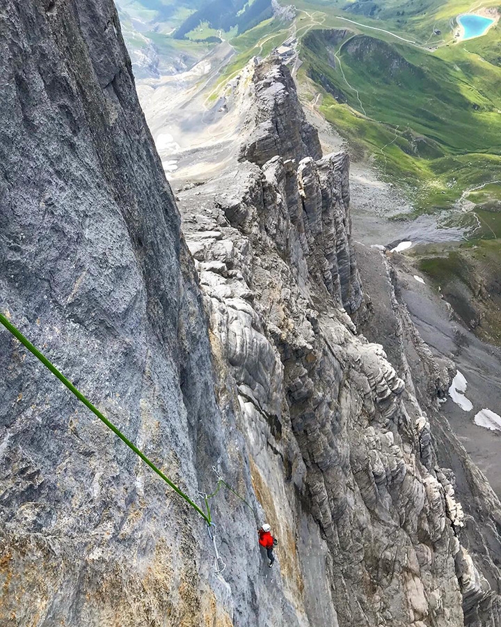 Eiger, Barbara Zangerl, Jacopo Larcher