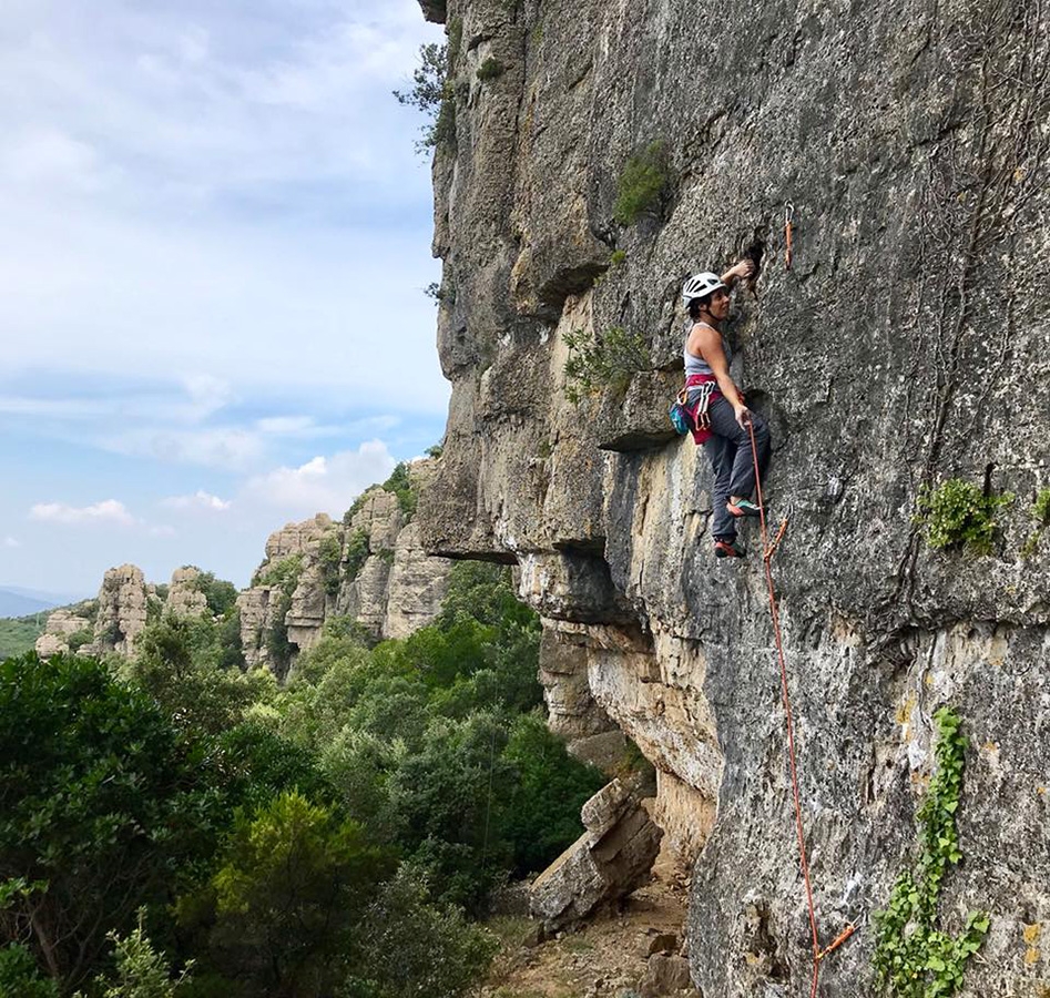 Rock climbing in Sardinia, Jerzu 40