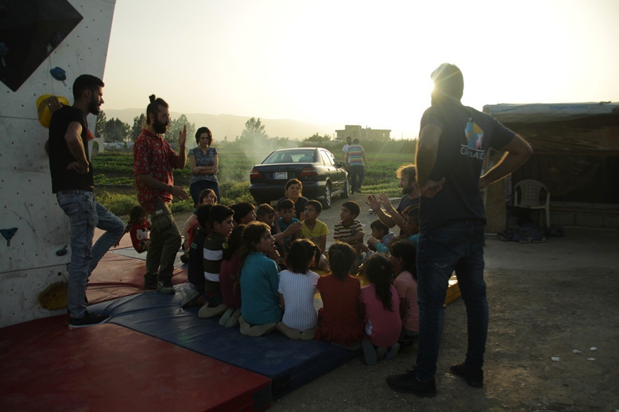 Nina Caprez, Lebanon, ClimbAID