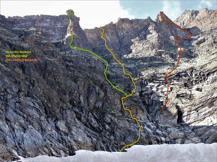 Pizzo Andolla, O Sole Mia, Paolo Grisa, Davide Mazzucchelli, Giovanni Pagnoncelli