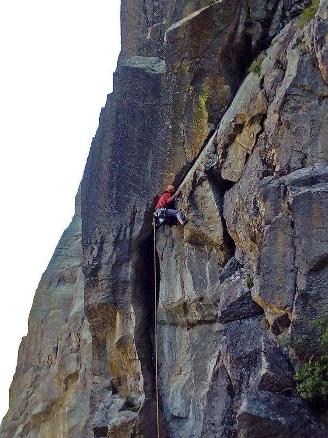 Vallone di Sea, arrampicata