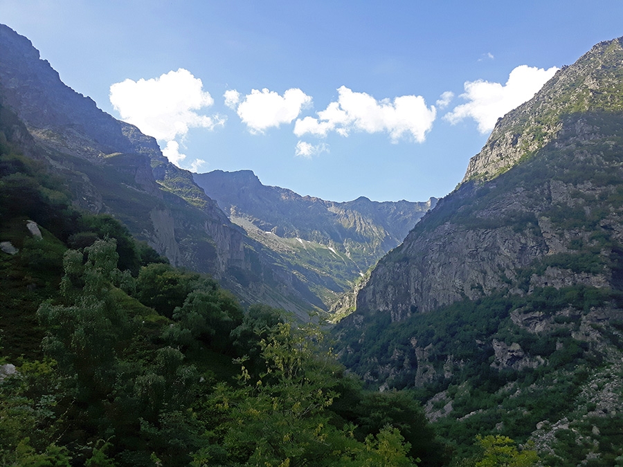 Vallone di Sea, arrampicata