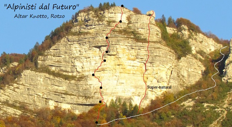 Alpinisti dal Futuro, Altar Knotto, Altopiano di Asiago, Andrea Simonini, Leonardo Meggiolaro