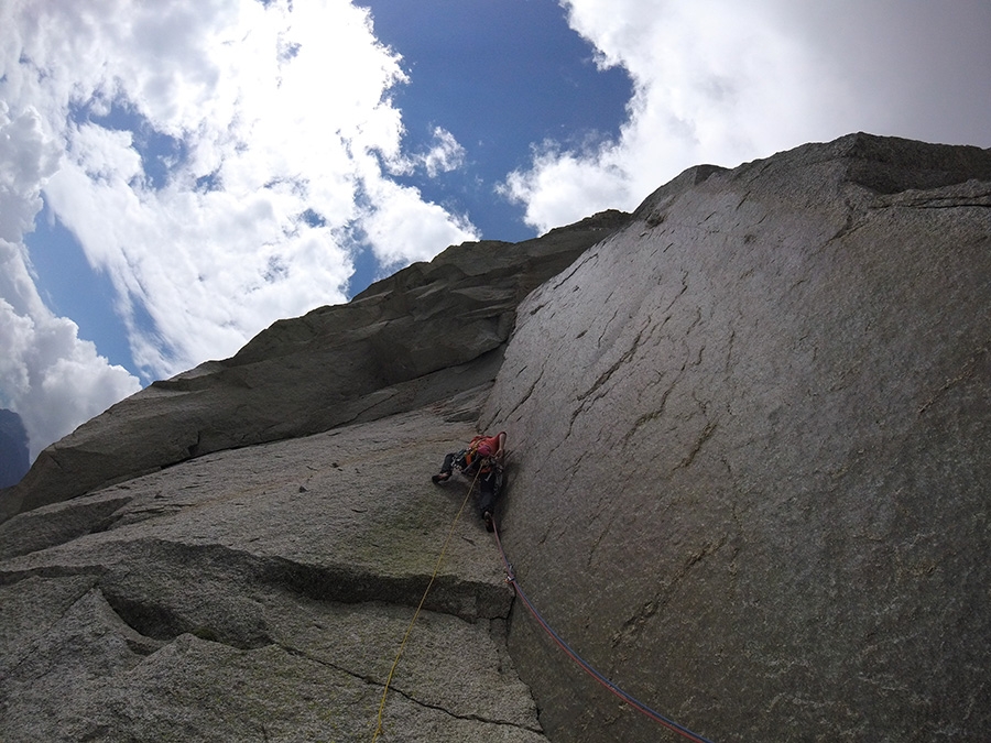 Federica Mingolla, Mont Blanc, Aiguille Croux, Gabriele Carrara