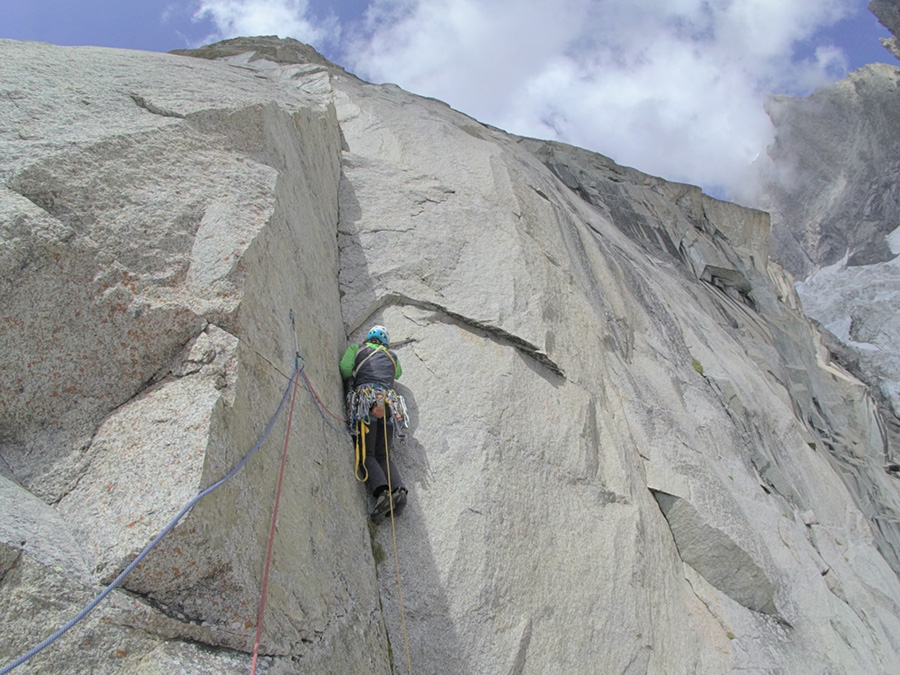 Federica Mingolla, Monte Bianco, Aiguille Croux, Gabriele Carrara