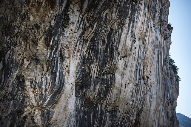 Verdon Gorge, climbing, Sébastien Bouin