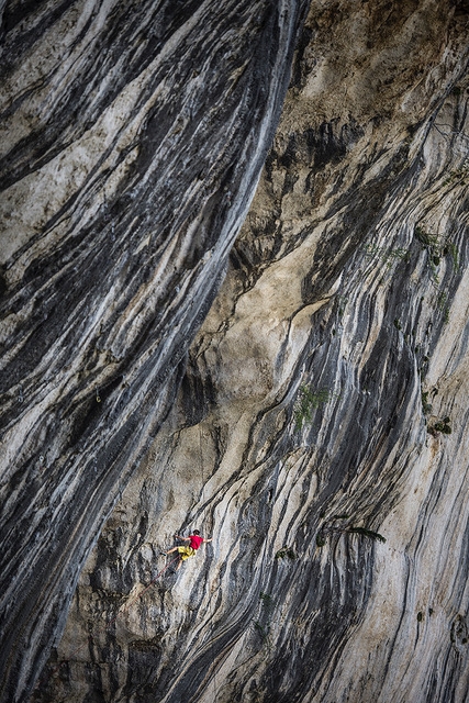 Verdon Gorge, climbing, Sébastien Bouin